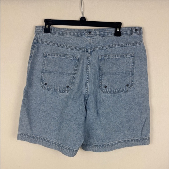Vintage Christopher & Banks Light Blue Denim Shorts - Picture 5 of 6